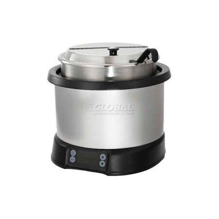 Vollrath Co Vollrath Mirage Induction Rethermalizer, 74110110, 11 Quart, Silver 74110110